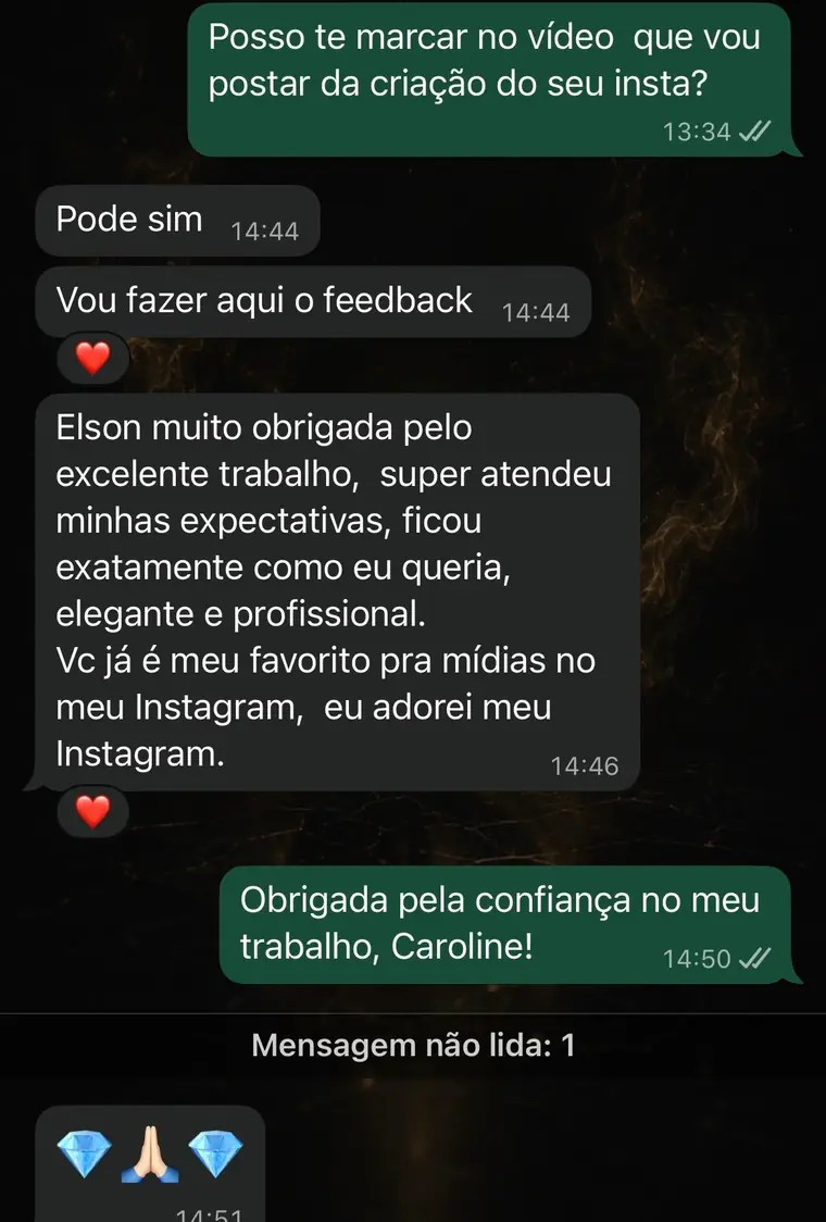 Conversa real com Caroline Medeiros sobre o perfil profissional