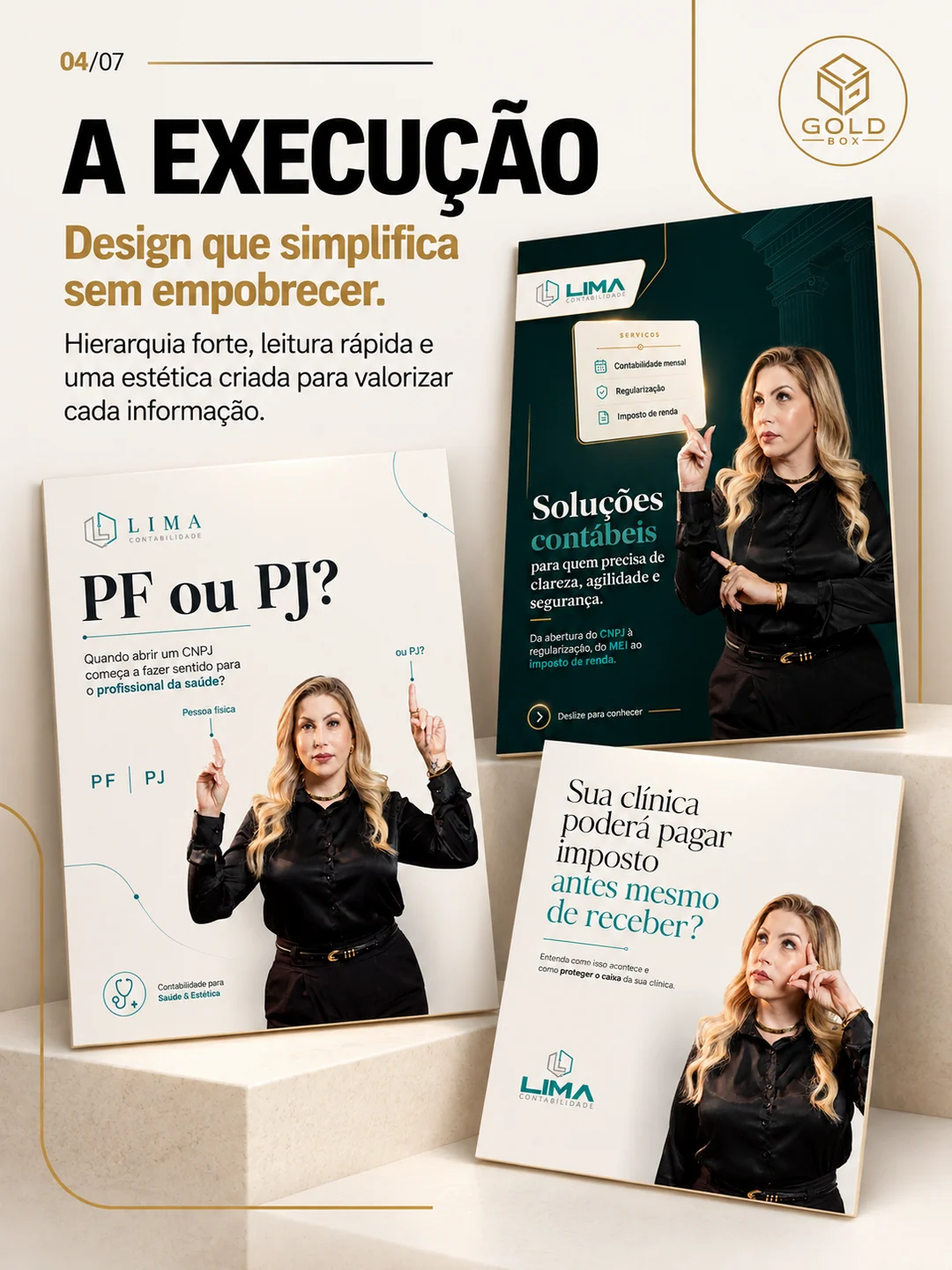 Direção editorial criada para o case Joira Lima