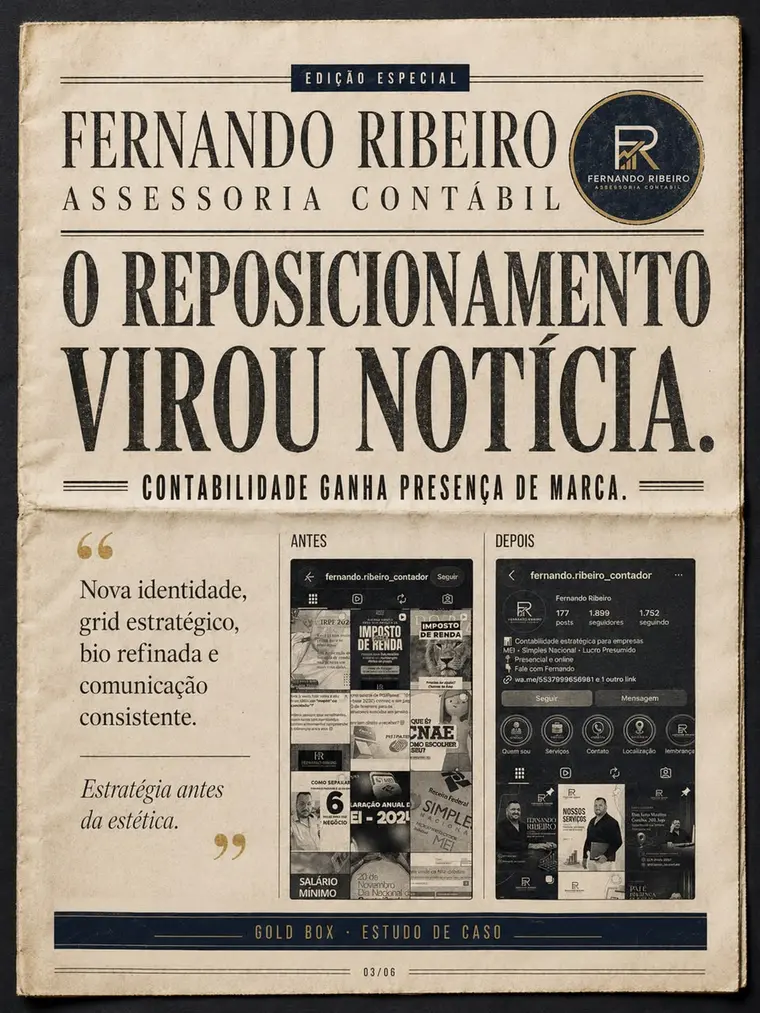 Antes e depois do Instagram Fernando Ribeiro